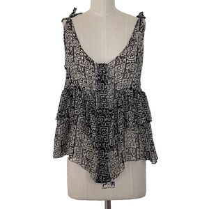 Vintage Nicole Richie Winter Kate Blouse Size M
